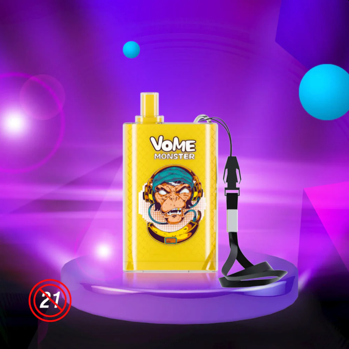 Fumot Vome Monster Dispositivo de vapeo desechable 10000 - 20 ml (1 pieza) 408J431 | Fumot Vape Chile hielo exuberante