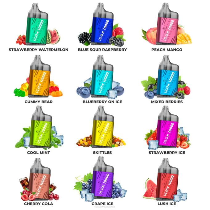 Fumot Movkin Ulax 10000 cápsulas de vapeo desechables - 12 ml (1 pieza) 408J309 | Fumot Flavors osito de goma