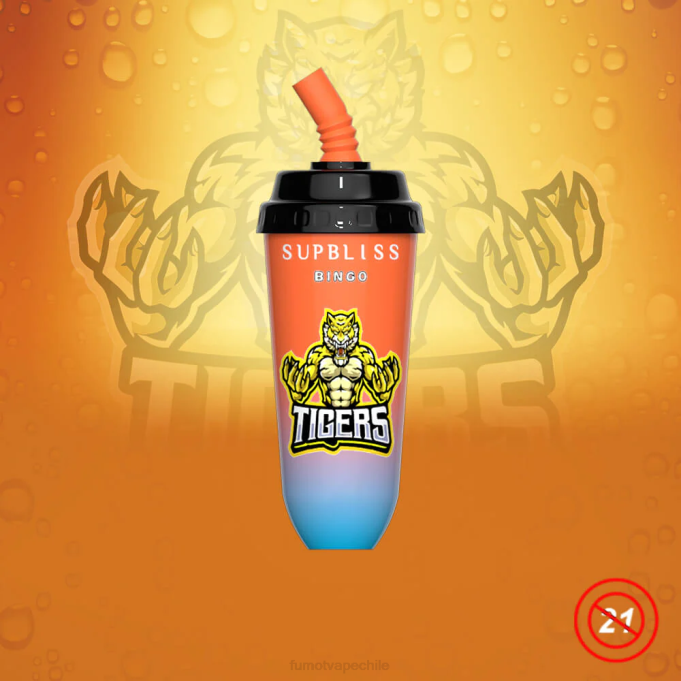 Fumot Supbliss Bingo Dispositivo de vapeo desechable 8000 de 16 ml (1 pieza) 408J404 | Fumot Sabores mango durazno
