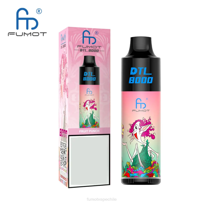 Fumot DTL Pluma vaporizador desechable 8000 - 16 ml (1 pieza) 408J422 | Fumot Precio hielo de durazno