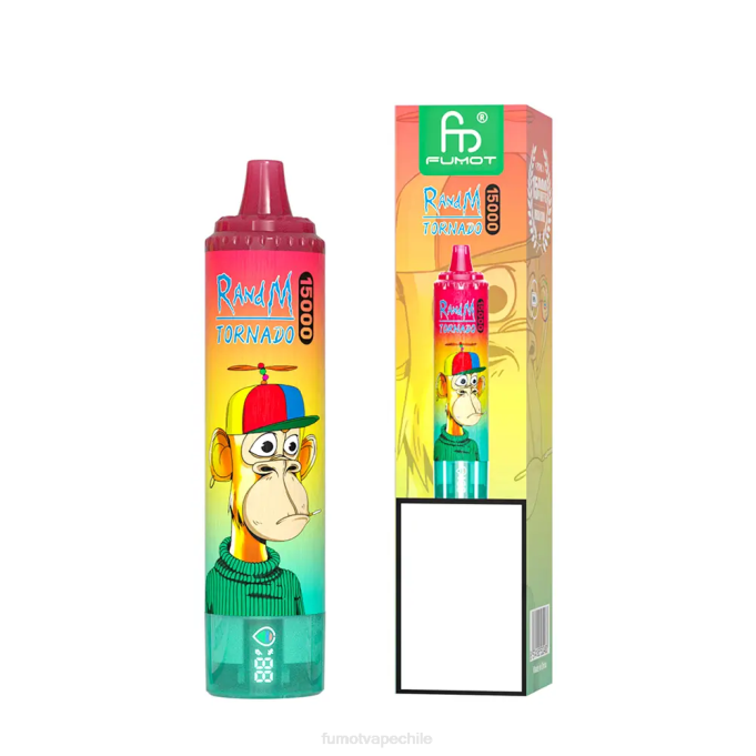 Fumot Tornado 15000 vaporizador desechable - 25ml (1 pieza) 408J173 | Fumot Vape Precio kiwi maracuyá guayaba