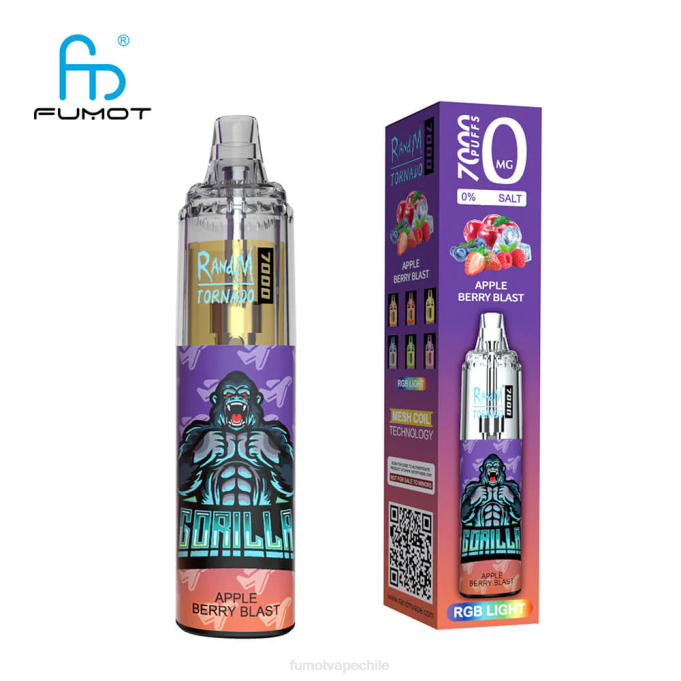 Fumot Tornado 7000 vapeador desechable 0% - 14ml (1 pieza) 408J550 | Fumot Vape Flavors vimto aplastar