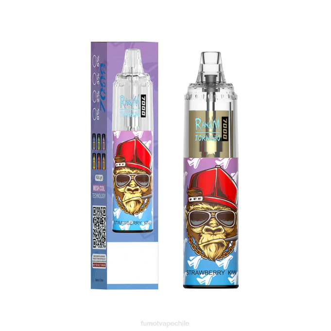 Fumot Tornado Pluma vaporizador desechable 7000 de 14 ml (1 pieza) 408J102 | Fumot Precio kiwi fresa