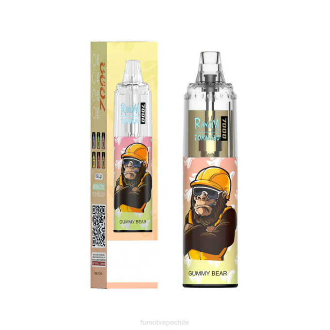 Fumot Tornado Pluma vaporizador desechable 7000 de 14 ml (1 pieza) 408J54 | Fumot Sabores manzana durazno pera